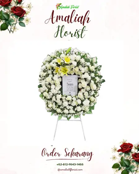 Krans Bunga Duka Teluk Karang